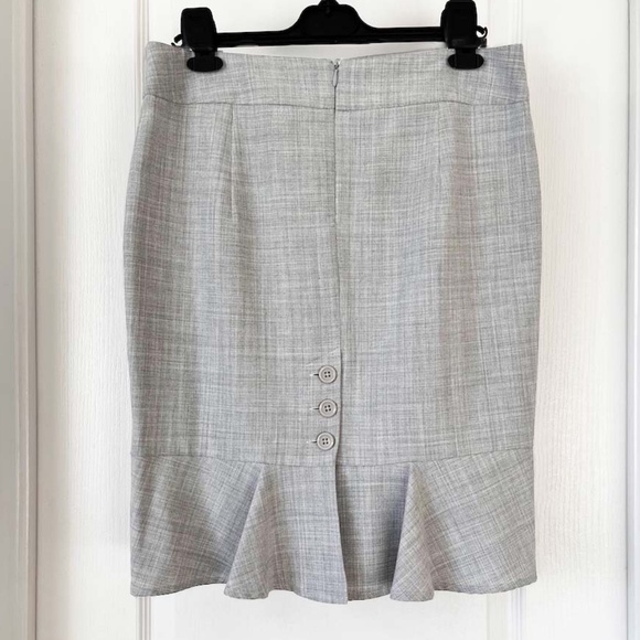 Body by Victoria Heather Grey Pencil Skirt - Picture 6 of 13